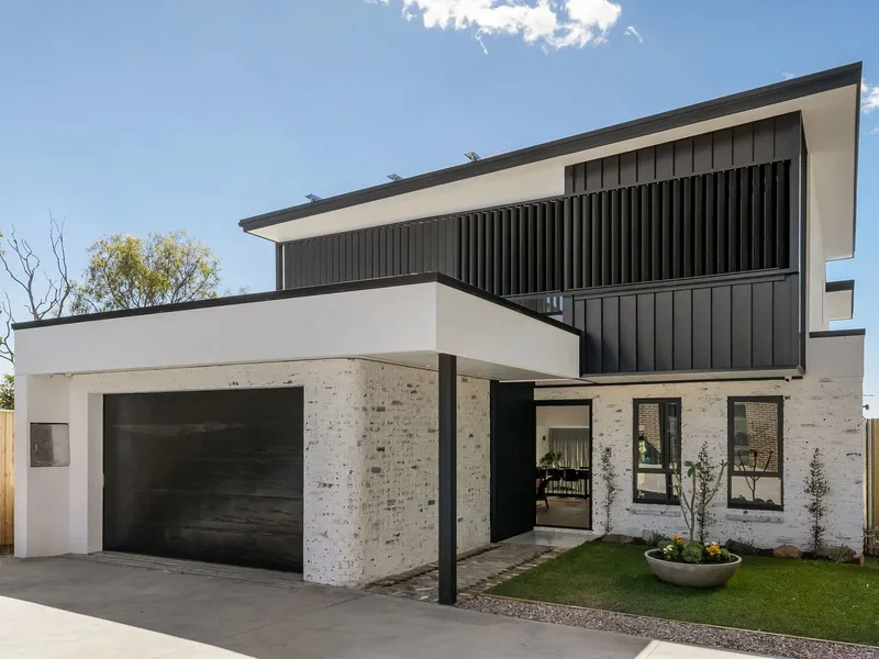 New architect-designed home with smart tech