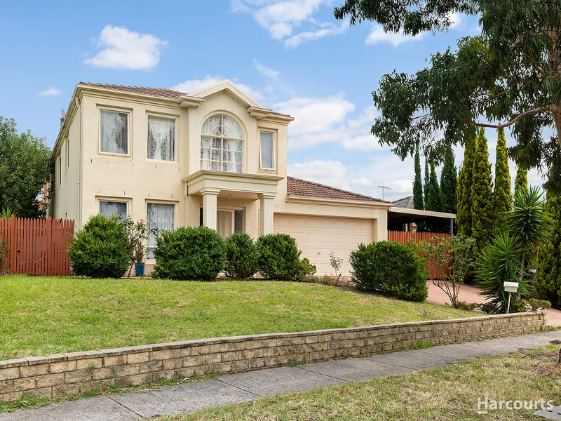 The large family home with 256m2 floor plan