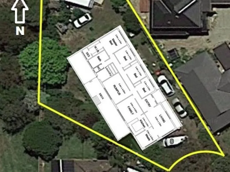 Large family home on 1,070m2 approx