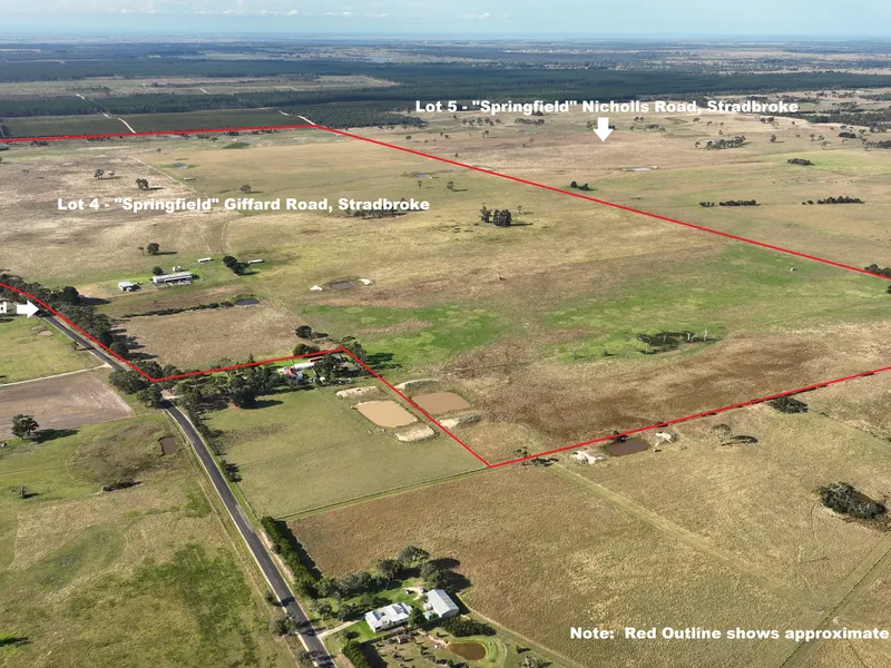 EXPRESSIONS OF INTEREST INVITED - TWO LARGE GRAZING HOLDINGS IN THE HEART OF STRADBROKE