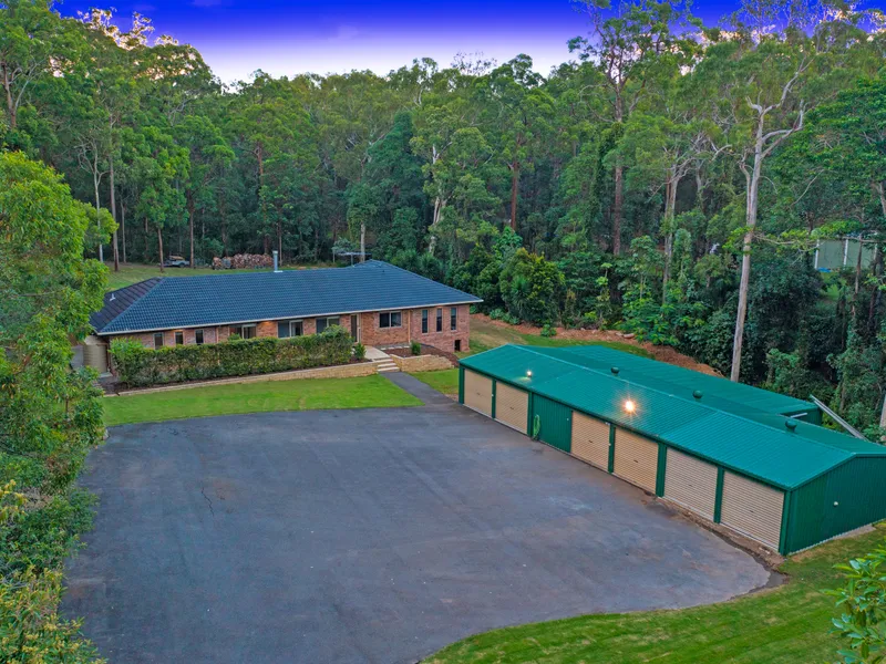 PEACEFUL ACREAGE - HOME BUSINESS OPPORTUNITY - MASSIVE SHED