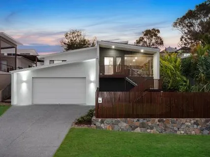 Stunning modern family home with Mount Coolum views
