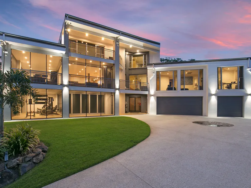 PREMIER TRI-LEVEL FAMILY RESIDENCE WITH PANORAMIC NATURE VIEWS