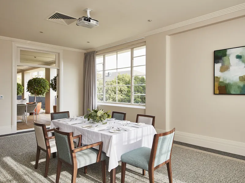 Spacious bayside home with garden views
