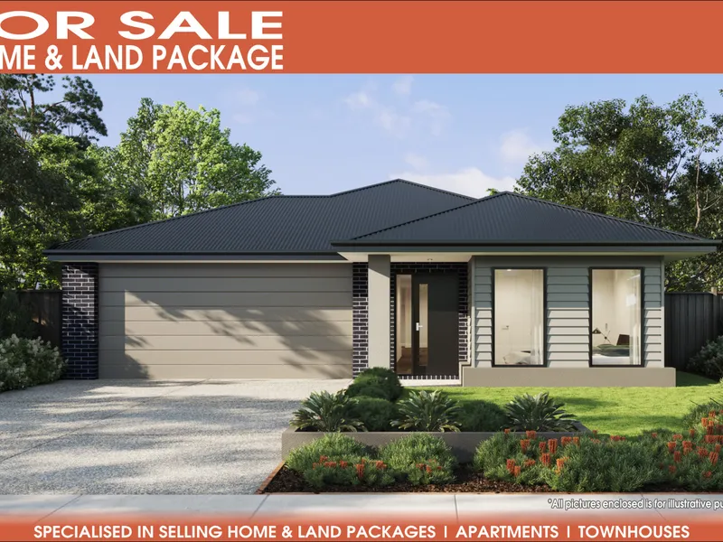 Turnkey Home & Land package - Ready to built - Titled Land