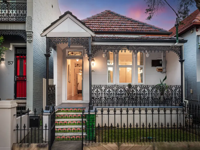 Charming Victorian gem in Stanmore with DA approval