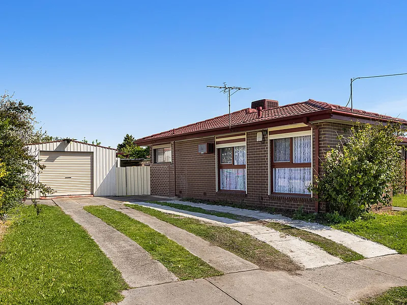 Corner allotment with loads of potential!