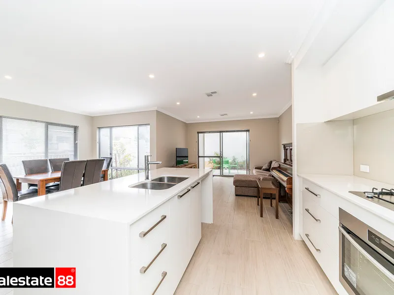 This striking low maintenance family home will sell fast!