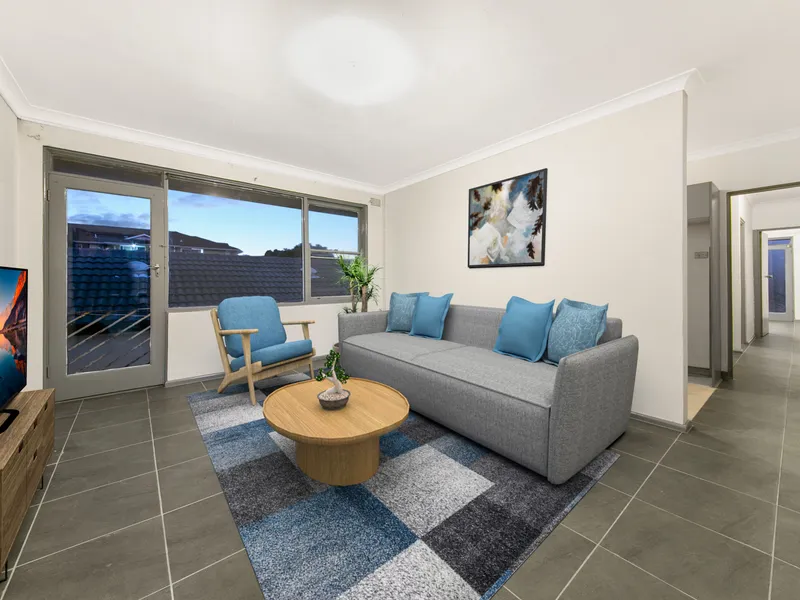 Sun-filled, two bedroom unit in the heart of Lakemba!