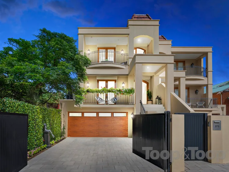 Three Levels of Luxury & Class on the Brink of Henley Square...