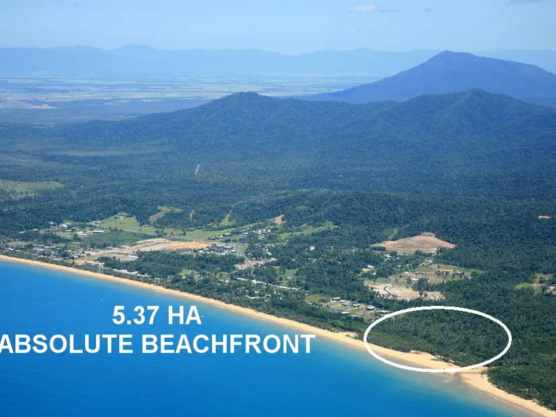 Absolute Beachfront Acreage