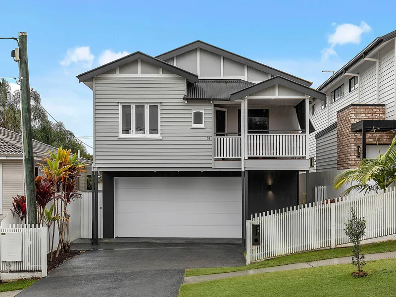 Refined four-bedroom home with swimming pool