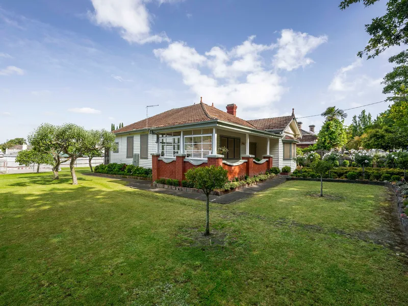One of the most exclusive land holdings in Hawthorn East