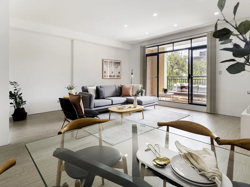 Sophisticated, Modern & lifestyle appeal - North facing w/ balcony