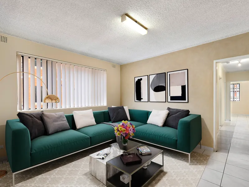 Mid level unit in prime location