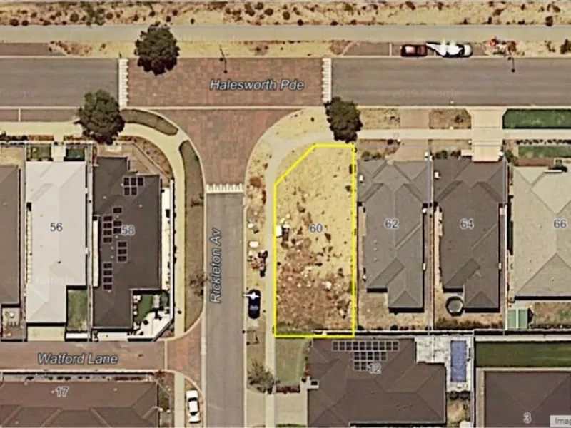 Perfect Location! and Perfect timing to secure this block and receive the Government stimulus to build