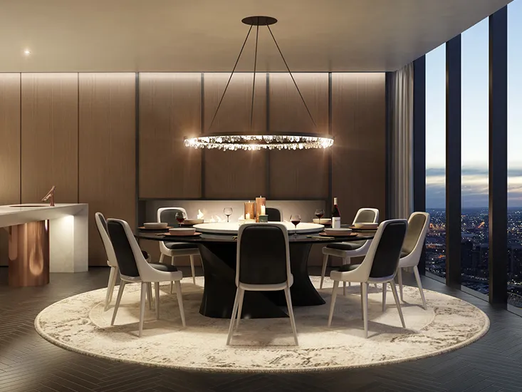 Brand New Ready To Move Apartment with an Amazing View in Iconic Tower!!!