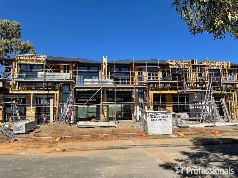 3 TORRENS TITLED Townhomes, Construction Commenced