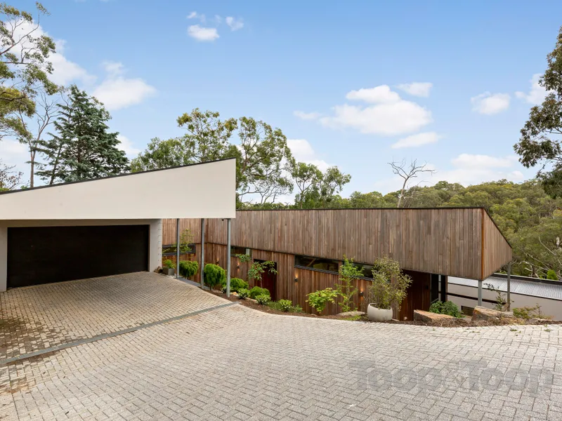 Contemporary sanctuary living in stunning natural setting