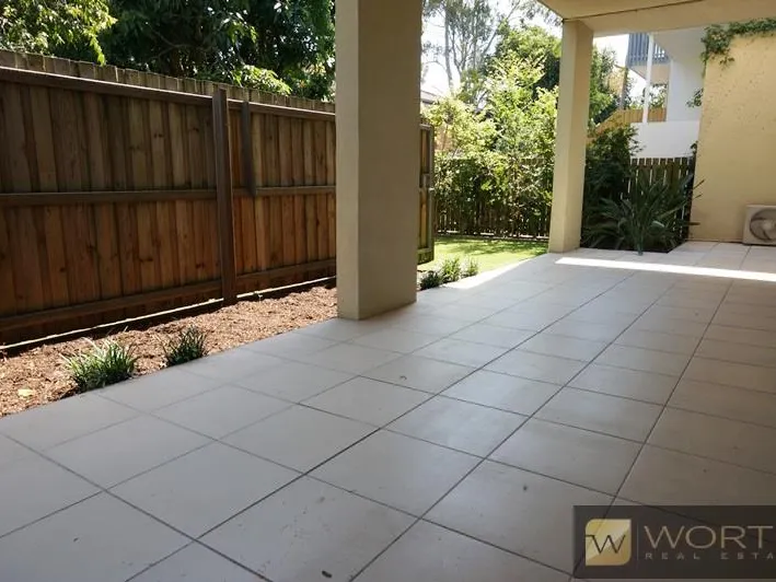 Ground floor unit with large private courtyard