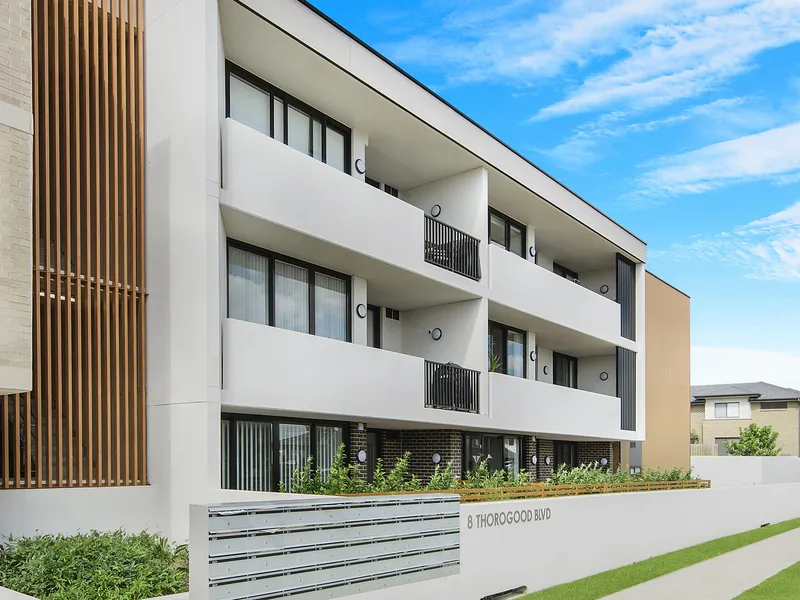 Quality modern apartment offers convenient living