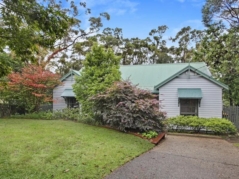 Character filled home in leafy setting