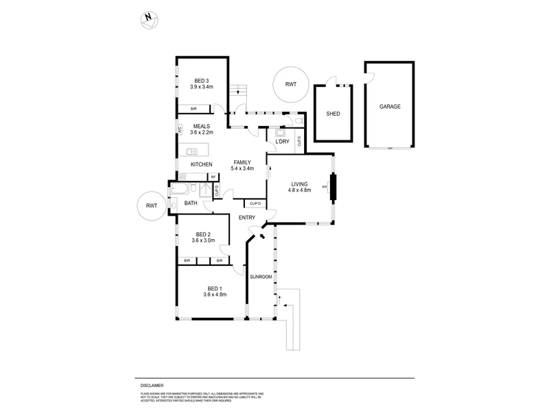 QUIET LOCATION, MINUTES FROM CBD