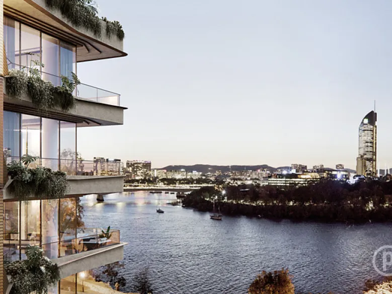 Full floor luxurious penthouse residence offering the best views in Brisbane