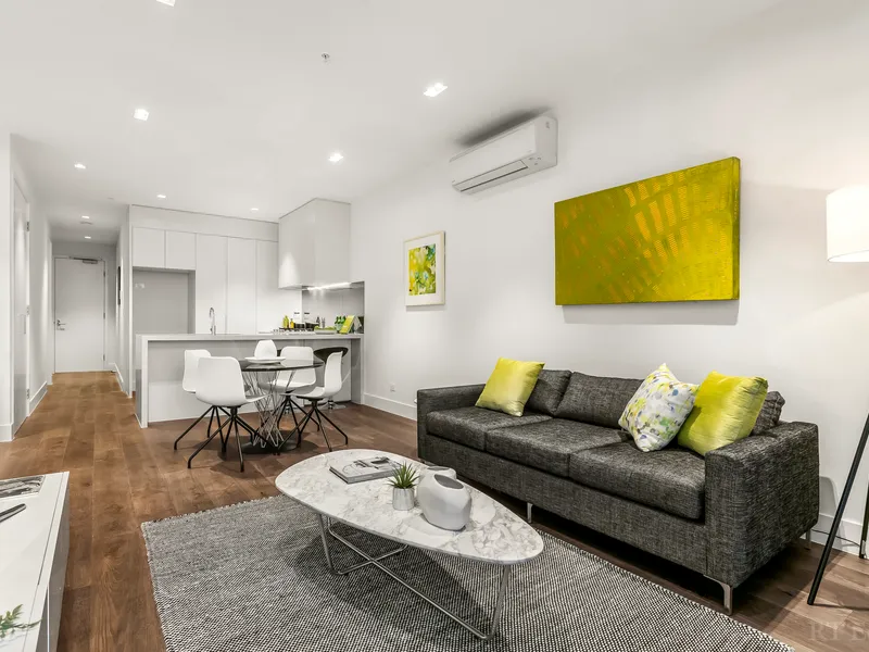 North Facing Half Floor Residence with Study