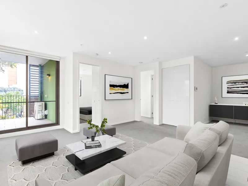 Indulge in an enviable South Yarra lifestyle!- Unfurnished 2 Bedroom + Study Apartment!