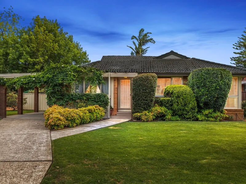 A beloved family home offered to market for the first time since new