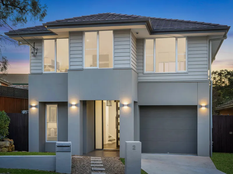 Impeccable modern home of impressive proportions