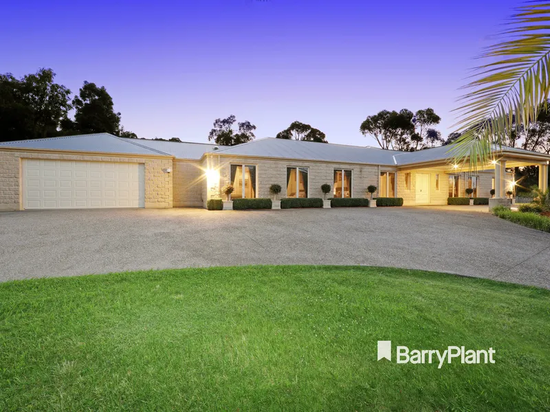 Showpiece entertainer on 1.5 acres in Carrington.