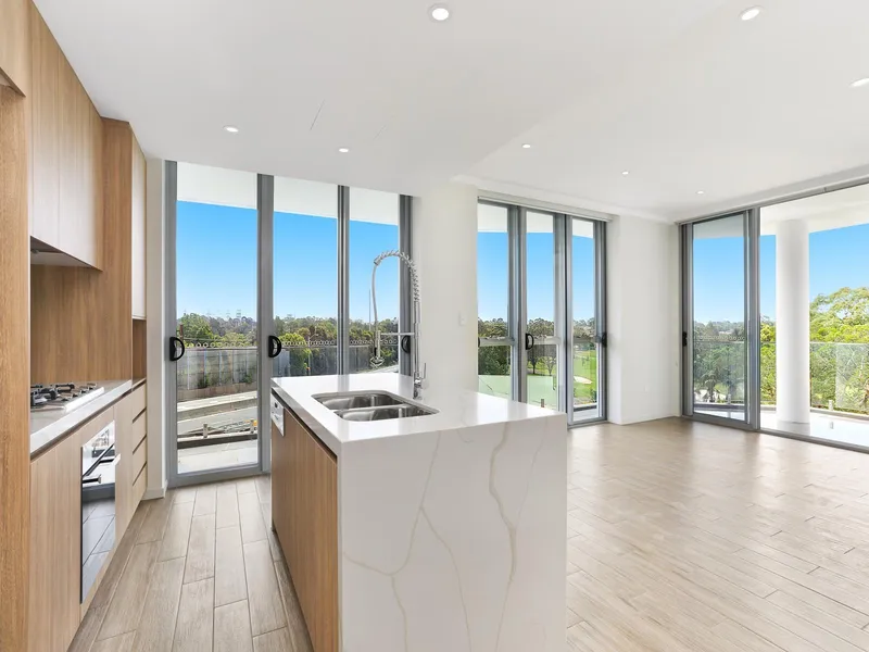 Escape to this near new luxury apartment with resort facilities