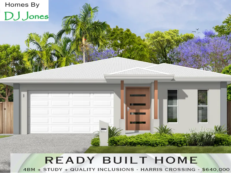 Luxurious Ready Built Home Available in Early 2024! Get your interest in quickly before this offer goes.