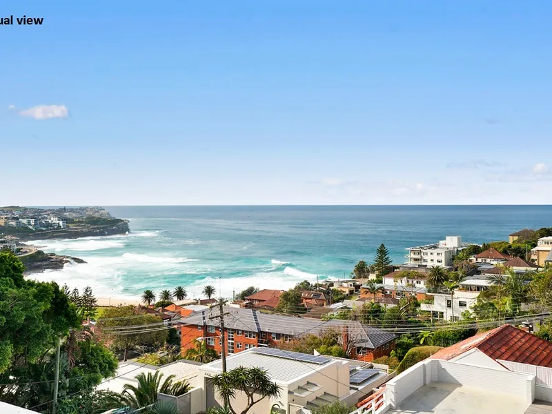 Sun-Filled Designer Apartment With Inspiring Ocean And Beach Views, 300m To The Sand And Surf
