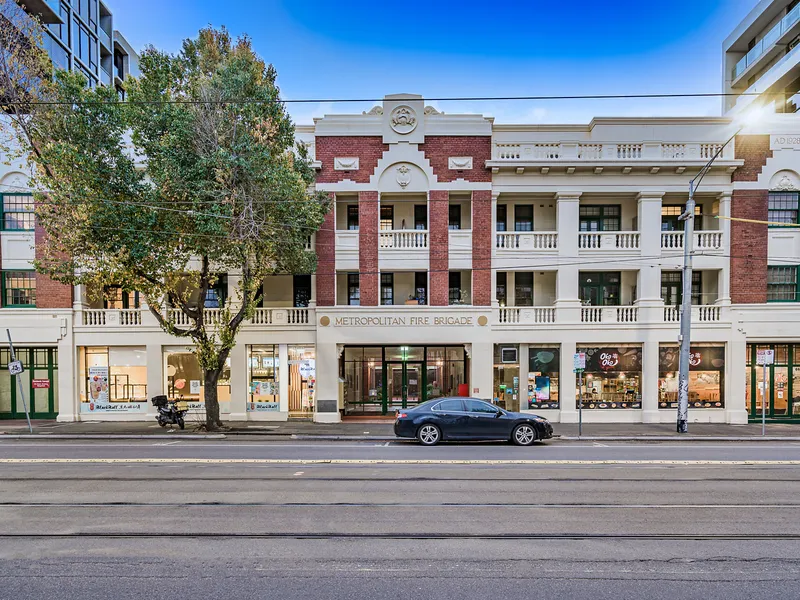 A unique oasis in the iconic Carlton Fire Station