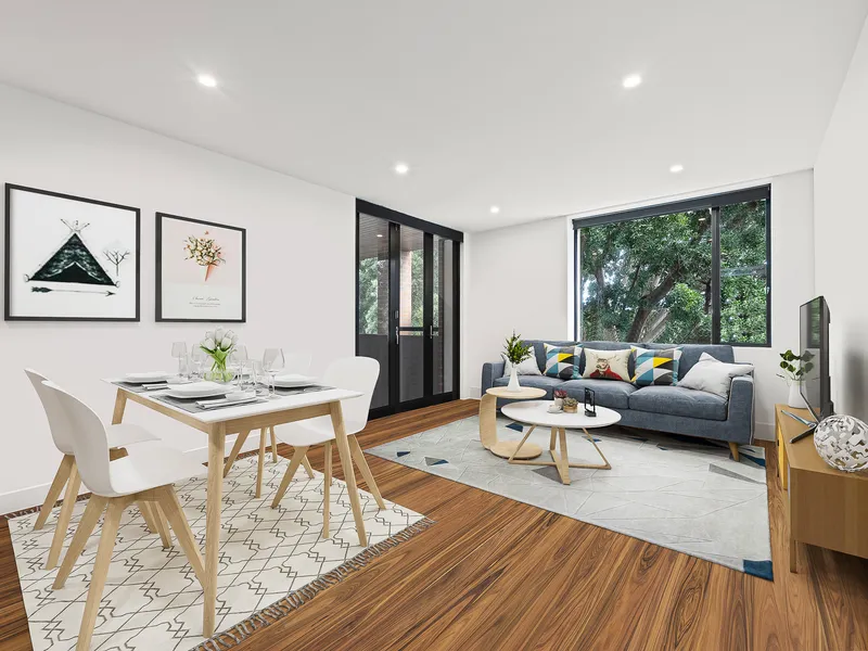 Stylish sun drenched apartment