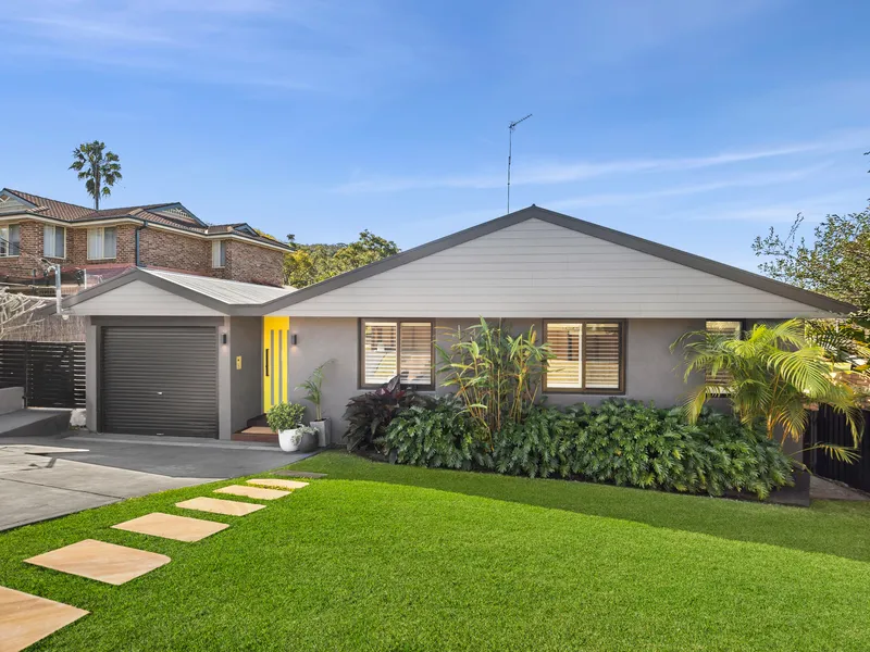 North-facing reserve-side sanctuary offers sophisticated class