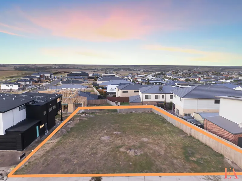 Titled 777m2 block with views to the north