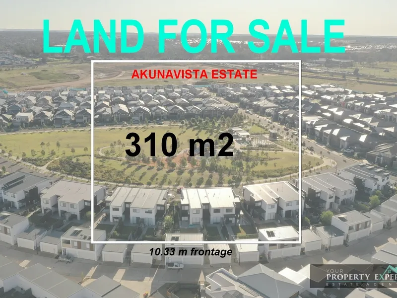 FLAT NORTH EAST FACING LAND IN AKUNA VISTA