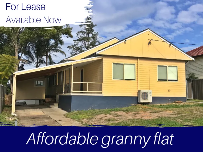 Affordable 1 Bedroom Granny Flat