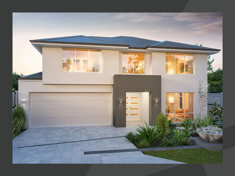 Room for a Pool !!! Incredible Two Storey 4 Bedroom Design on a 450m2 Block - Which Means You Get a Backyard that you can actually Enjoy!