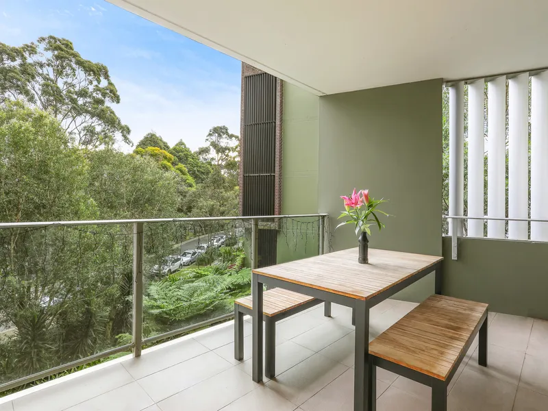 Private and inviting apartment living in the Pavillions complex