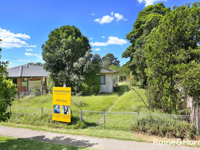 606m2 block in great location!