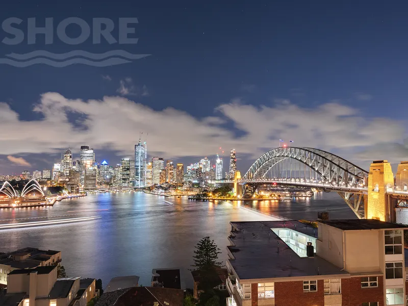 An exceptional lifestyle with peerless harbour panoramas