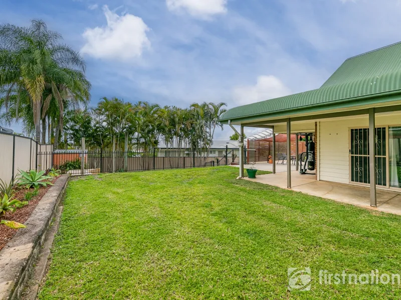 FUN PRACTICAL BACKYARD & 4 BEDROOM FULLY FENCED COMPOUND