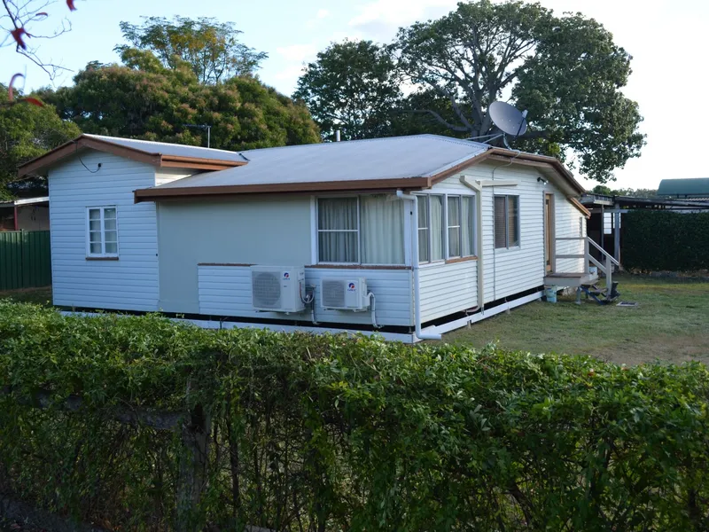 A fully furnished house returning $240.00/week