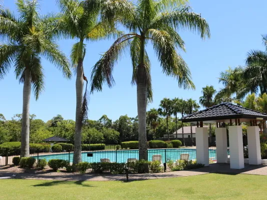 Resort style living in a gated complex