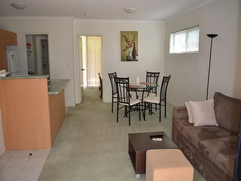 Fully Furnished Ground Floor, Spacious and Private 1 Bedroom Unit with 2 Courtyards Only Minutes from the CBD